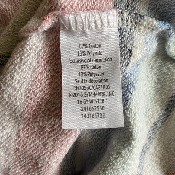 Gymboree Striped Sweatshirt Dress Girls' M(7-8) - Picture 10 of 11